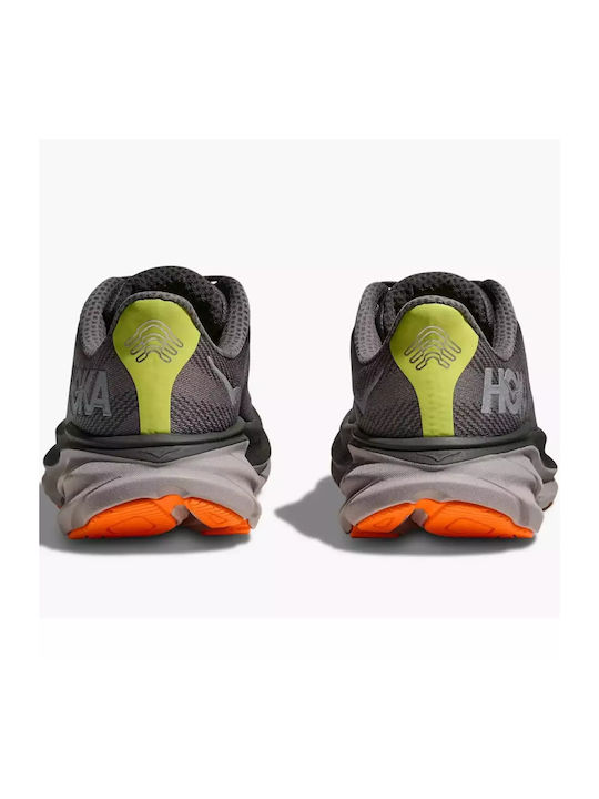 Clifton 9 Gore-tex Sport Shoes Running Gray Waterproof with Gore-Tex Membrane