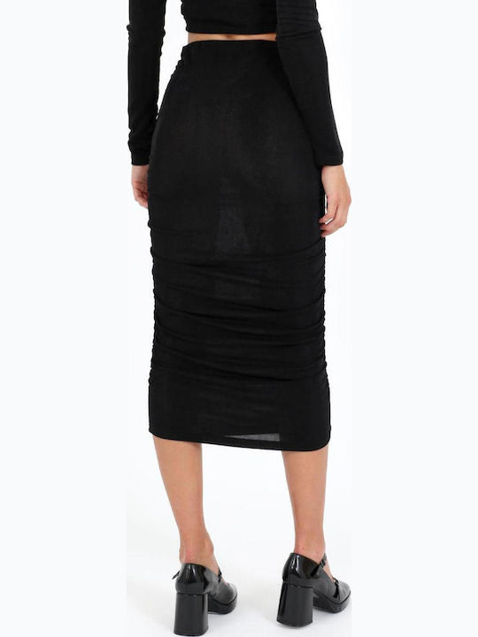 Midi Fustă Black