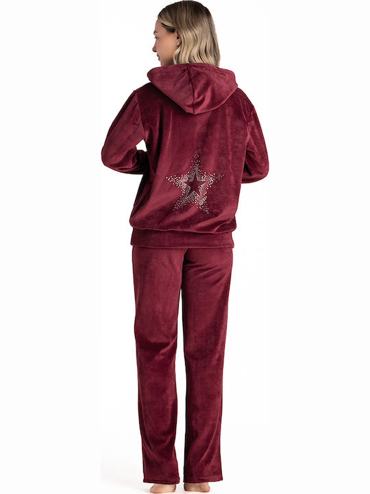 Sweatpants Velvet Monochrome