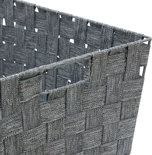 5Five Καλάθι Αποθήκευσης Υφασμάτινο Γκρι 38x26x18cm