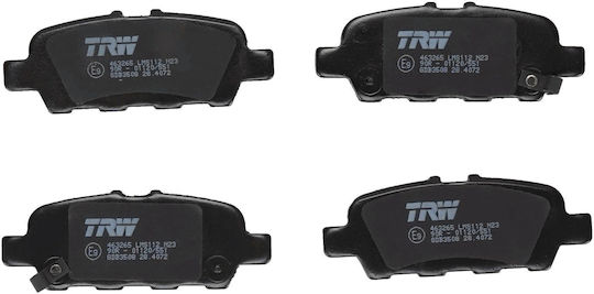 Trw Gdb3508 Set Plăcuțe De Frână Disc Frână Auto