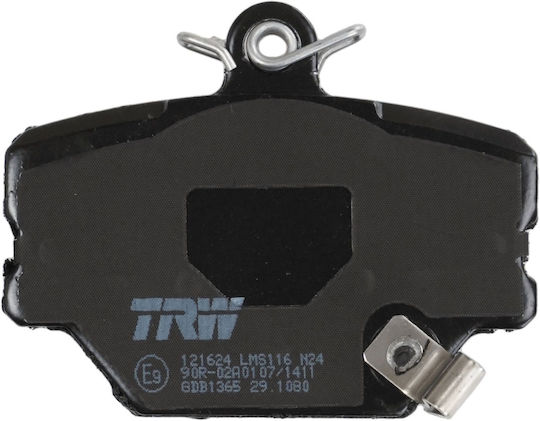 Trw Bremsbelag Set Scheibenbremse Gdb1365