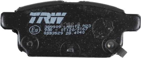 Trw Gdb3529 Set Plăcuțe De Frână Disc Frână Auto