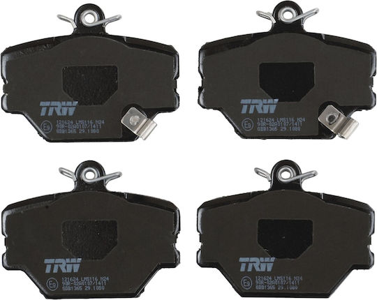 Trw Bremsbelag Set Scheibenbremse Gdb1365