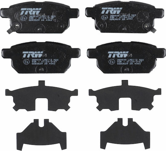 Trw Gdb3529 Set Plăcuțe De Frână Disc Frână Auto