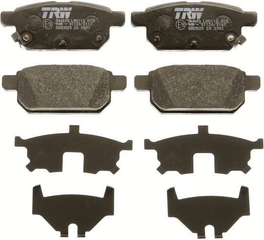 Trw Gdb3529 Set Plăcuțe De Frână Disc Frână Auto