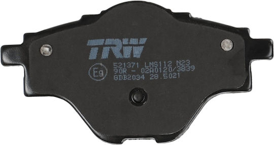 Trw Brake Pad Set Disc Brake Gdb2034