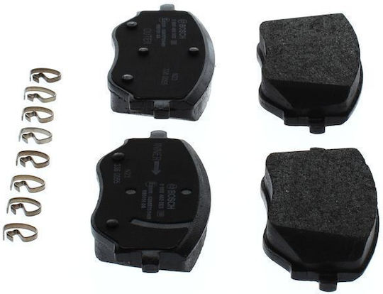 Bosch Brake Pad Front for Dacia Duster