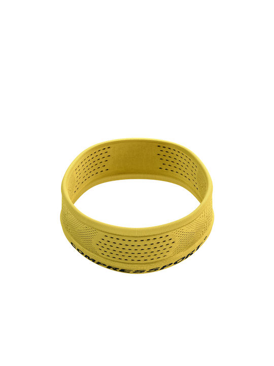 Compressport Thin Bandă de cap sport Galben Compressport Thin Bandă de cap sport Galben