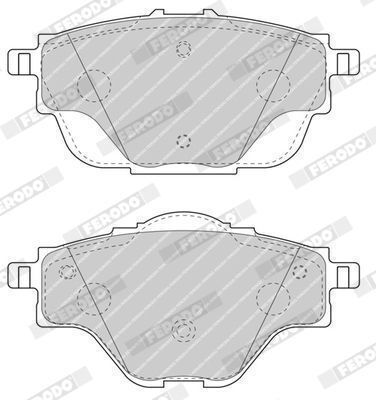 Ferodo Fdb4766 Brake Pad Set Disc Brake