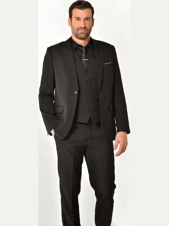 Мъжки Костюм Black