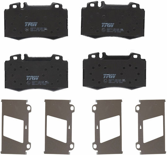 Trw Brake Pad Set Disc Brake Gdb1543
