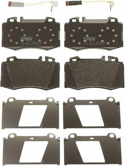 Trw Brake Pad Set Disc Brake Gdb1543