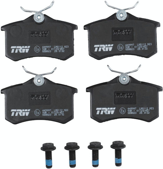 Trw Brake Pad Set Disc Brake Gdb823