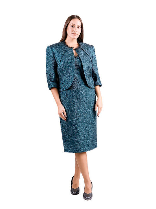 Vagias Damen Blazer Petrol