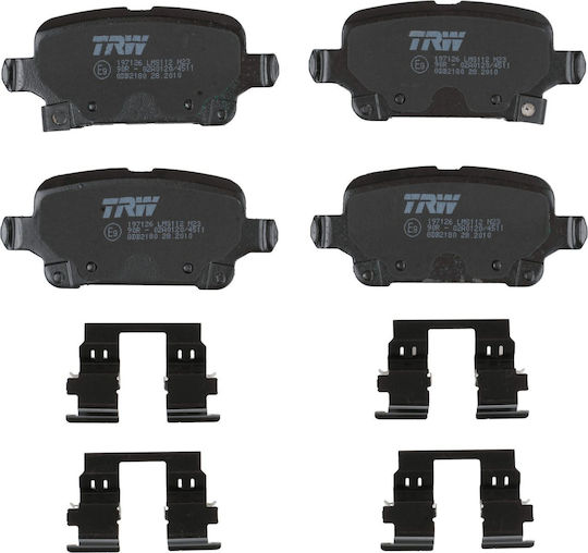 Trw Gdb2180 Brake Pad Set Disc Brake