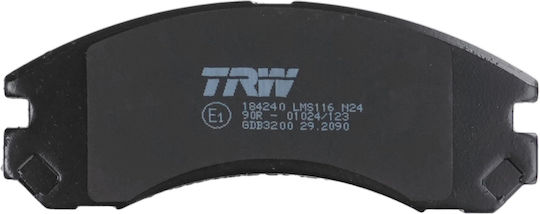 Trw Gdb3200 Set Plăcuțe De Frână Disc Frână Auto