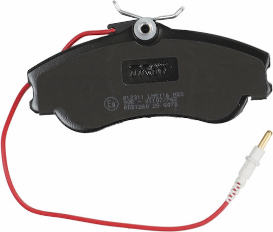 Trw Gdb1260 Set Plăcuțe De Frână Disc Frână Auto
