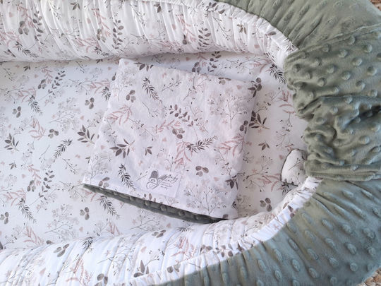 BabyValia Baby Nestkissen Green