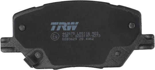 Trw Brake Pad Set Disc Brake Gdb3629