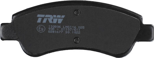 Trw Gdb1677 Brake Pad Set Disc Brake