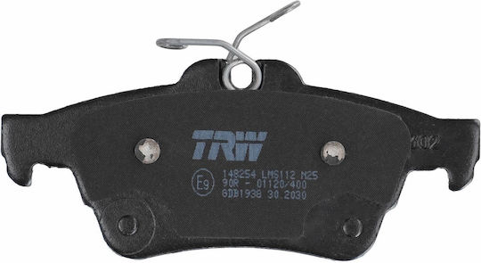 Trw Bremsbelag Set Scheibenbremse Gdb1938