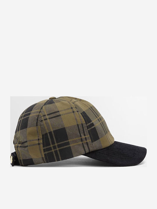 Barbour Elaine Tartan Cap Olive Καπέλα Female Olive Lha0602-ol51 Barbour Elaine Tartan Cap Olive Καπέλα Female Olive Lha0602-ol51