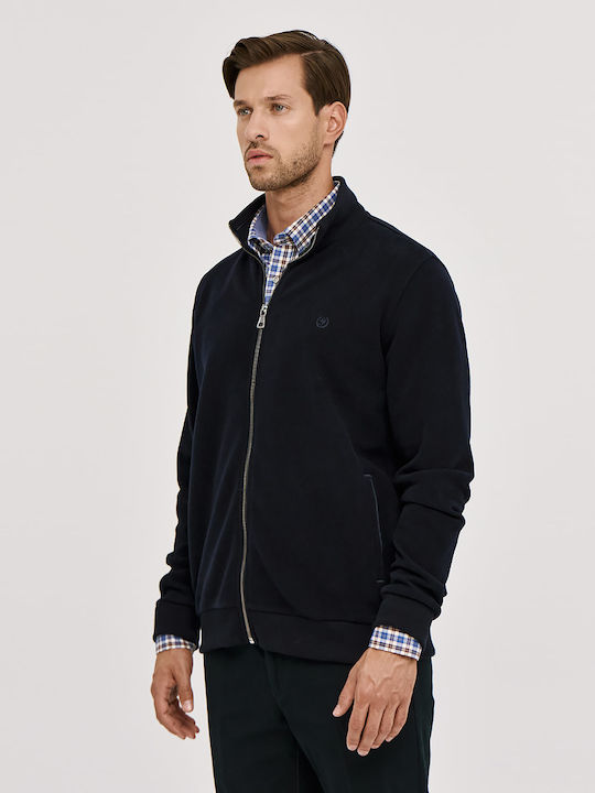Men's Knitted Cardigan Blue