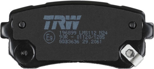 Set Plăcuțe De Frână Trw Disc Frână Gdb3636