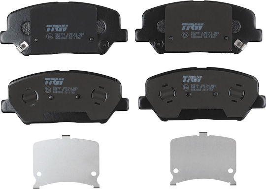 Trw Set Plăcuțe De Frână Disc Frână Gdb3582