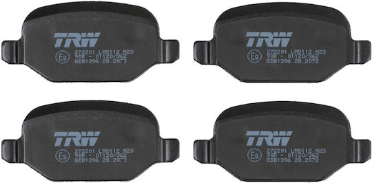 Trw Gdb1396 Brake Pad Set Disc Brake