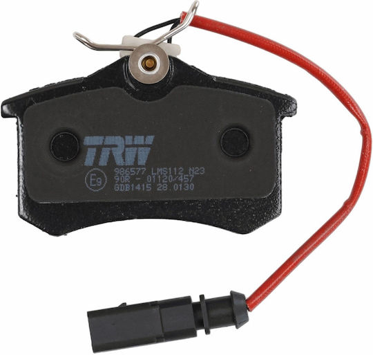 Trw Brake Pad Set Disc Brake Gdb1415