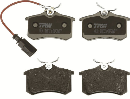 Trw Brake Pad Set Disc Brake Gdb1415