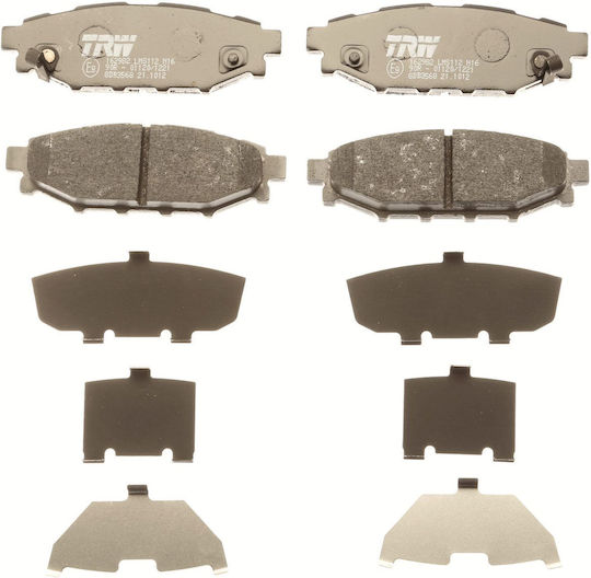 Trw Gdb3568 Set Plăcuțe De Frână Disc Frână Auto