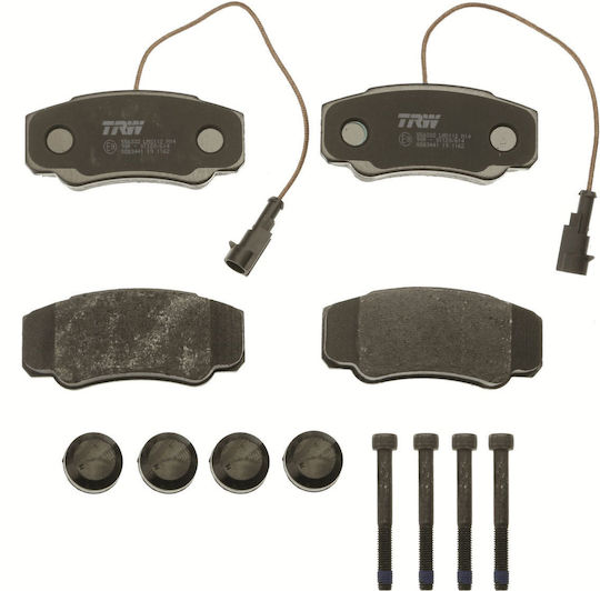 Trw Gdb3441 Bremsbelag Set Scheibenbremse