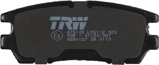 Trw Gdb1127 Set Plăcuțe De Frână Disc Frână Auto