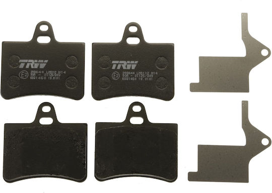Trw Gdb1450 Bremsbelag Set Scheibenbremse