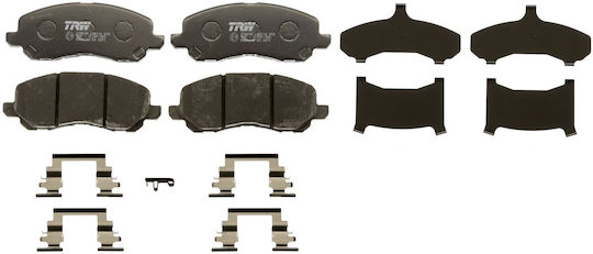 Trw Brake Pad Set Disc Brake Gdb4142