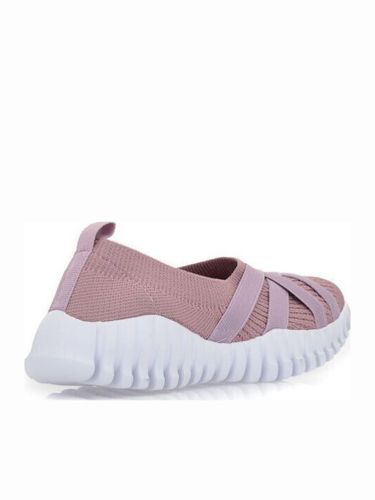Women's Slip-On Sneakers Lilac