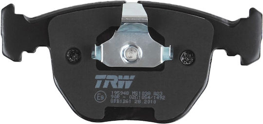 Trw Brake Pad Set Disc Brake Gdb1261