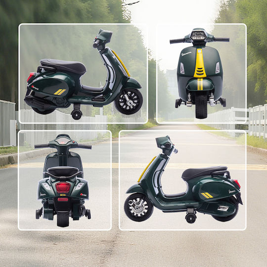 Kids Ride-On Motorbike Electric 6 Volt Green for 6+ Years
