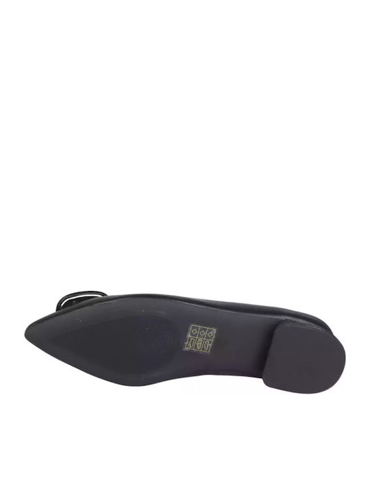 Fabric Ballerinas Black