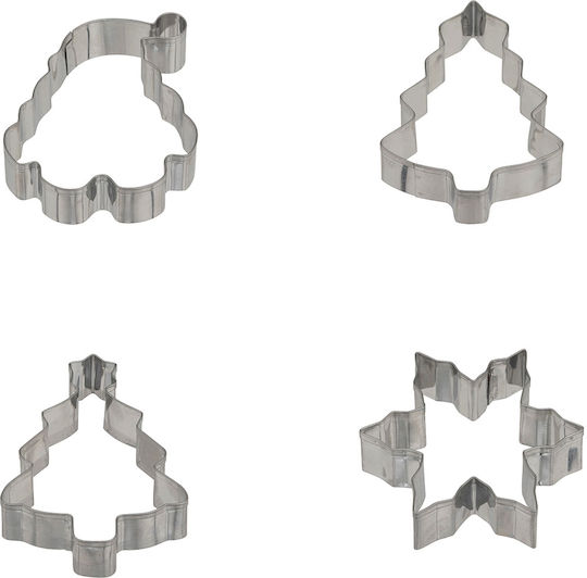 Weihnachtliche Keksausstecher Rostfreies Stahl Set 18Stücke F-v 204678