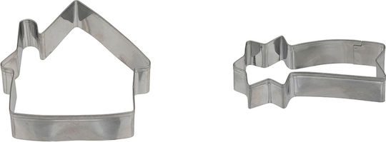 Weihnachtliche Keksausstecher Rostfreies Stahl Set 18Stücke F-v 204678