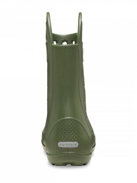 Cizme de cauciuc pentru copii Handle It Rain Boot Verzi