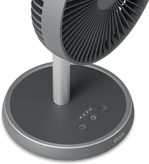 Duux Flex Επιτραπέζιος Ανεμιστήρας 10W Διαμέτρου 21cm Γκρι
