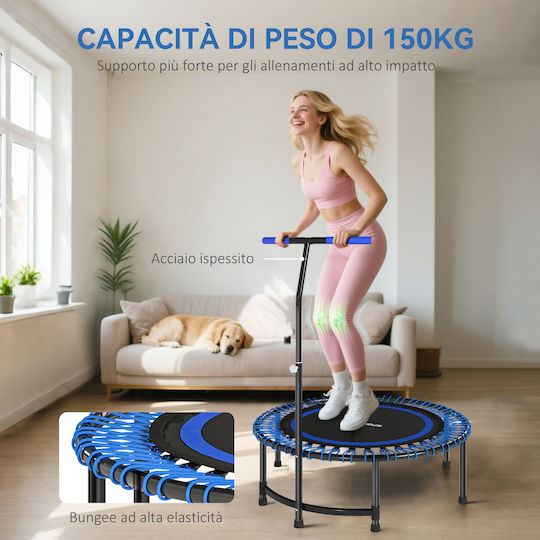 Sportnow Τραμπολίνο Γυμναστικής Διαμέτρου 145εκ. Μπλε