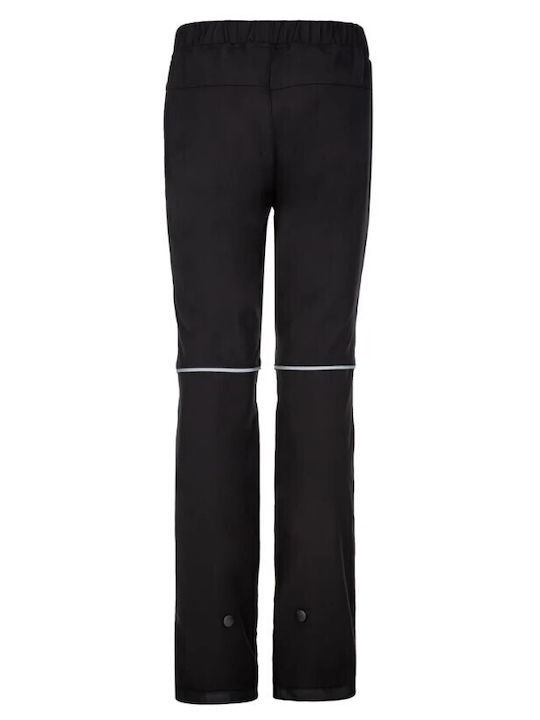 Kilpi SJ0405KI-BLK Pantaloni de schi și snowboard pentru copii Ski & Snowboard Negru