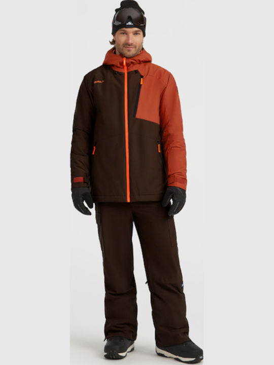 O'Neill Men's Ski & Snowboard Jacket Brown 2500140-47032