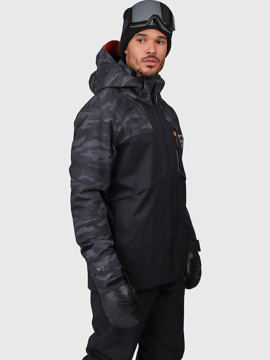 Brunotti Kanisher 2521200049-9999 Herren Ski- und Snowboardjacke Schwarz